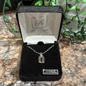 Radiance sterling silver necklace